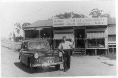 C.H.West & Sons' general store
