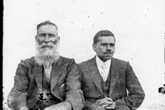 Sam Isaacs and son Fred