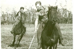 Polocrosse in Kitson's paddock