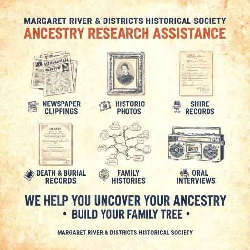 The Historical Society can help you with ancestry research