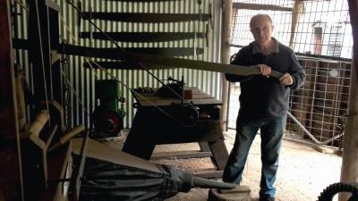 Restoration of the blacksmith's bellows