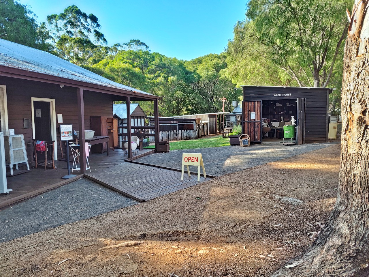 Margaret River Museum in the group settlement building and the old Bramley school