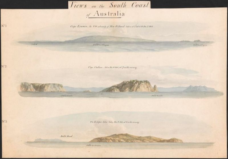 Views on the south coast of Australia by William Westall
